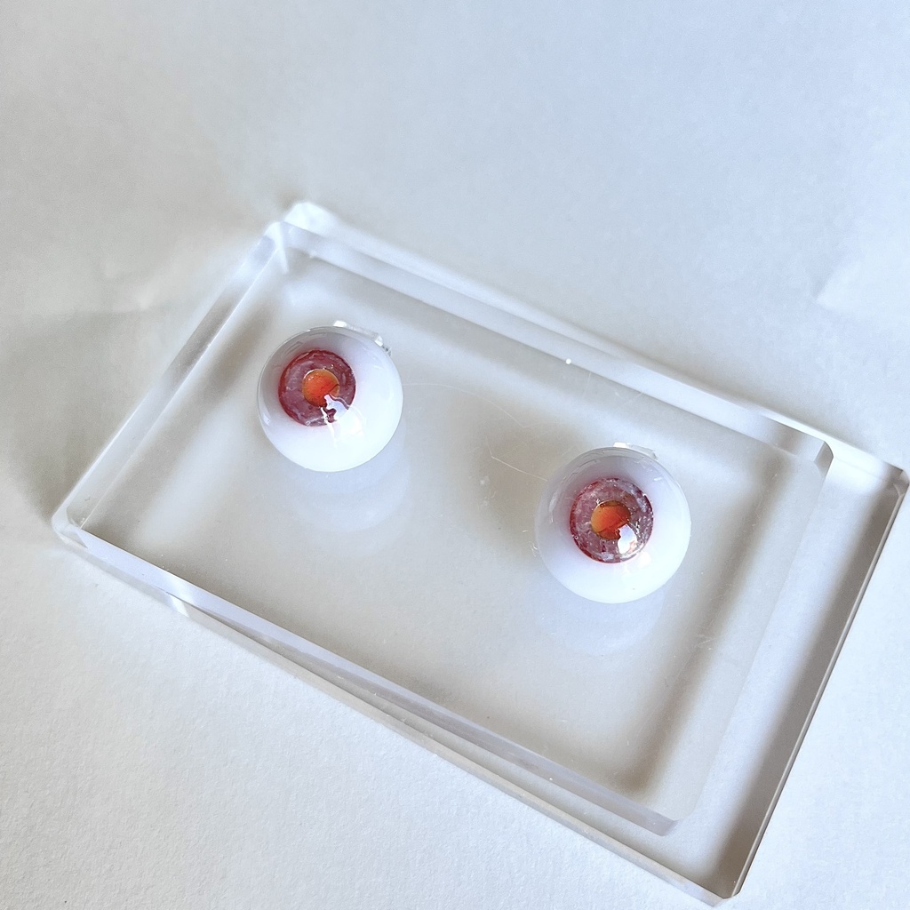 ドールアイ 18mm / 9mm 桜の記憶 レジンアイ ハンドメイド 0049