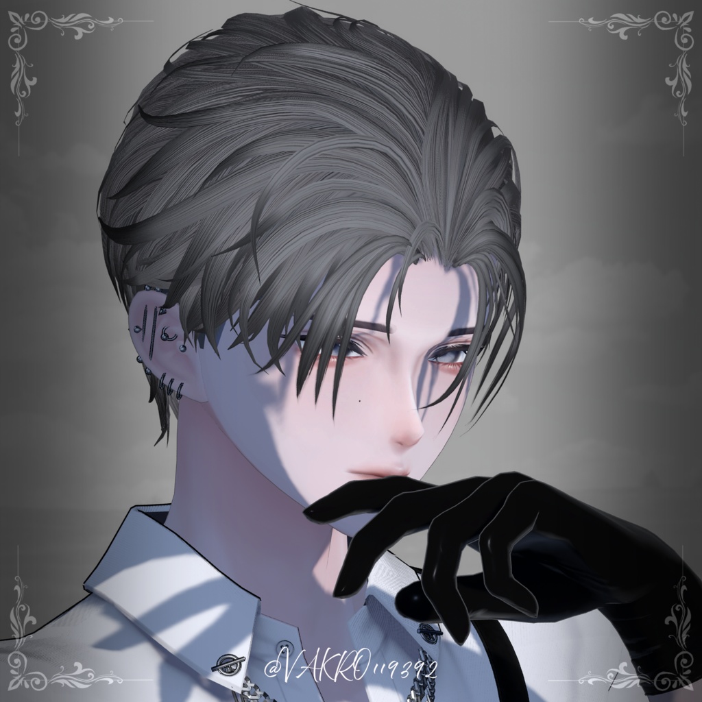 ✦Swept Back Hair✦