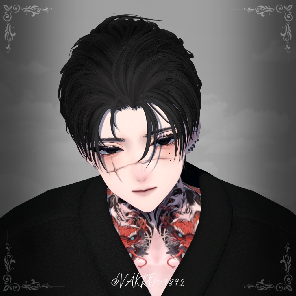 ✦Swept Back Hair✦