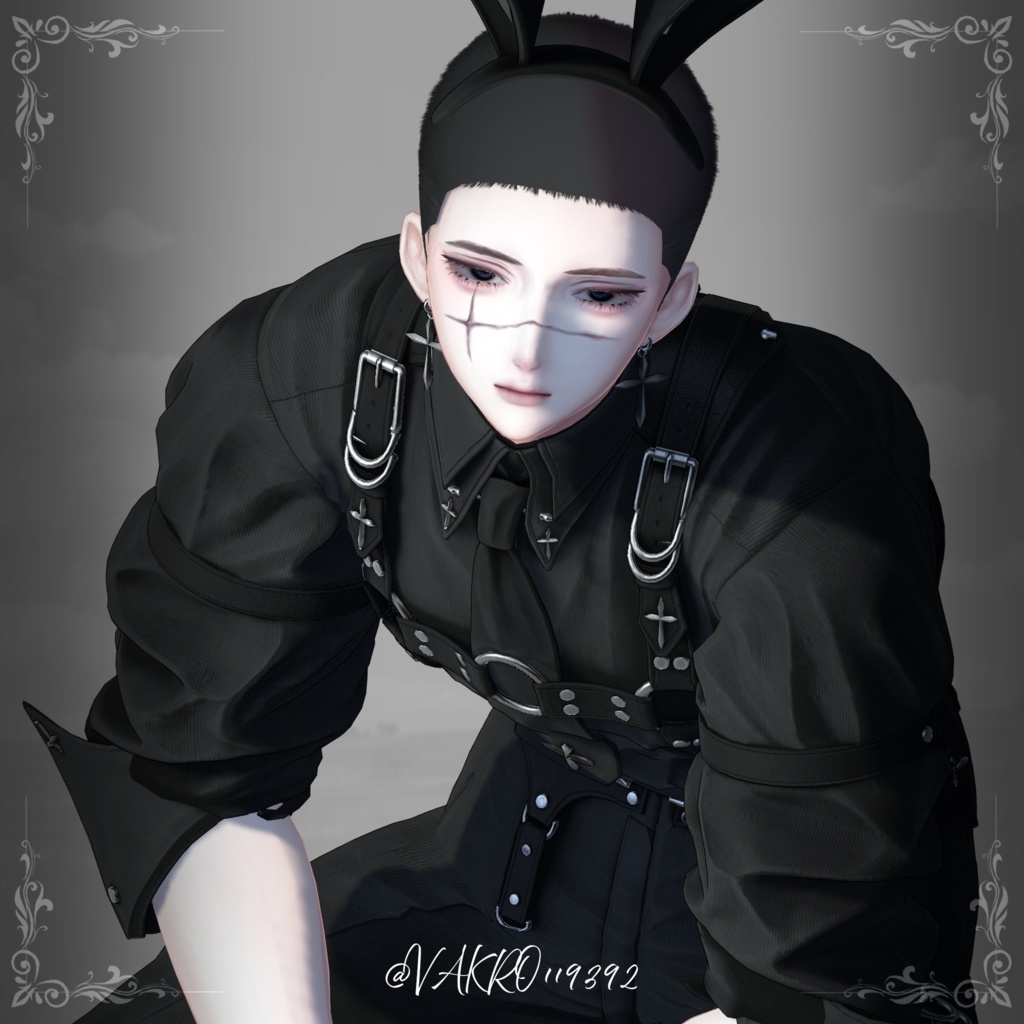 ✦Swept Back Hair✦