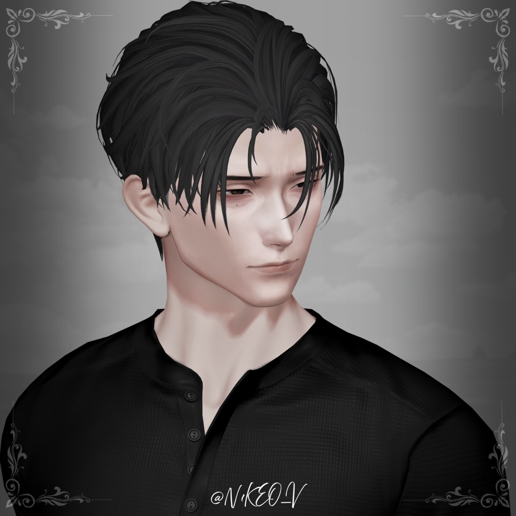 ✦Swept Back Hair✦
