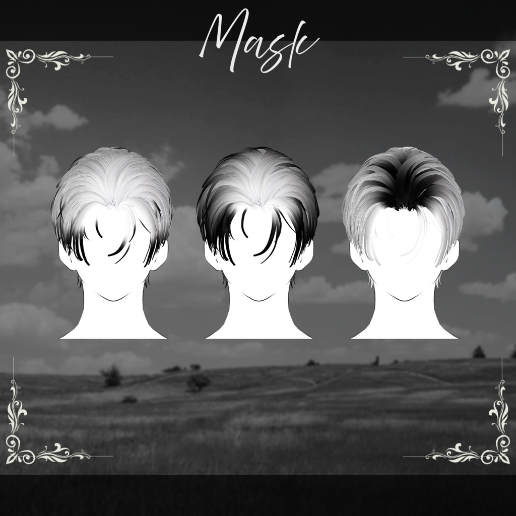 ✦Swept Back Hair✦
