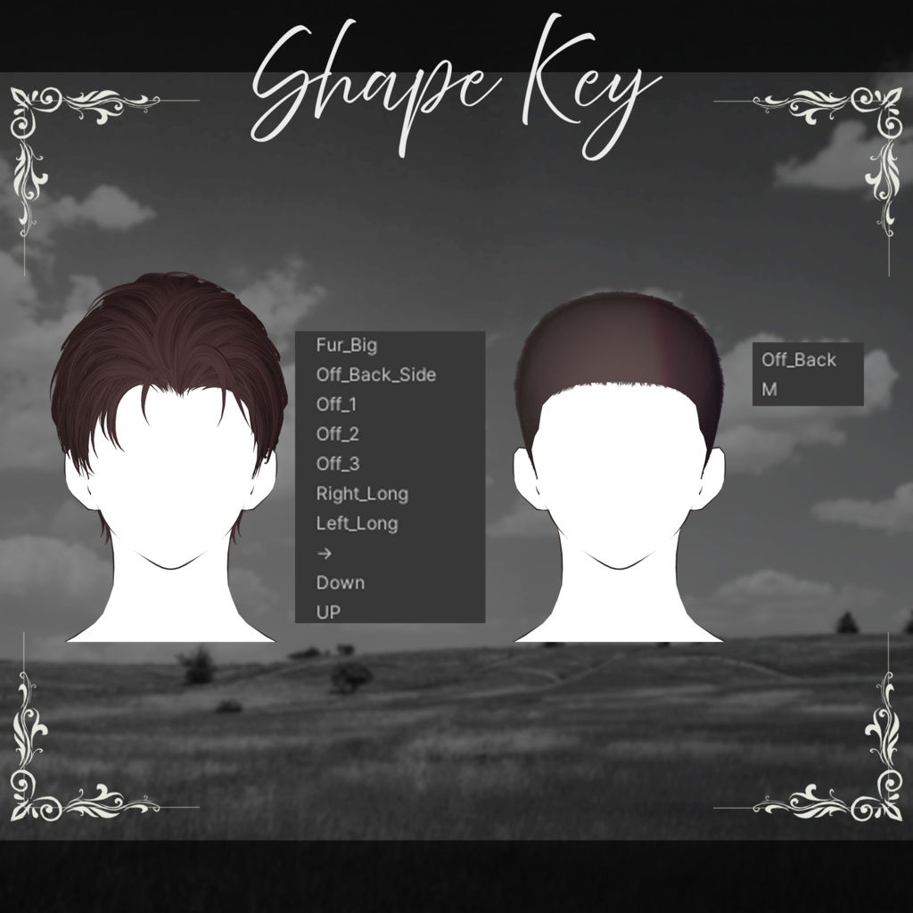 ✦Swept Back Hair✦