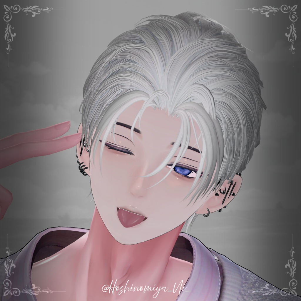 ✦Swept Back Hair✦
