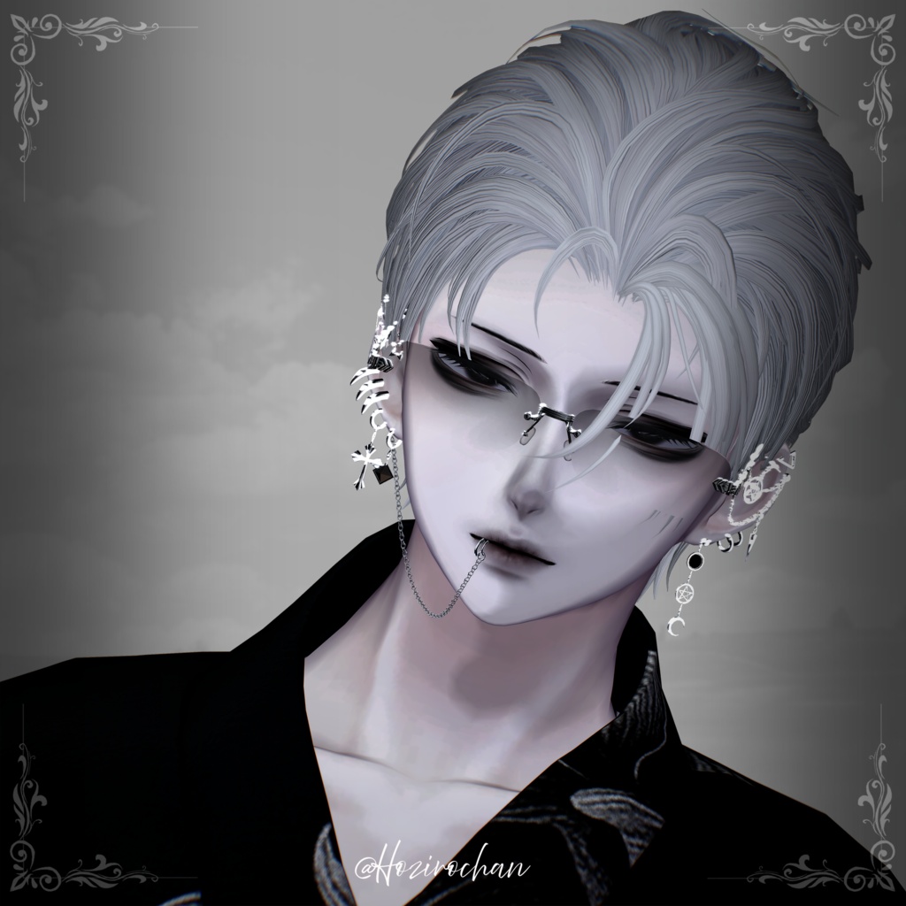 ✦Swept Back Hair✦