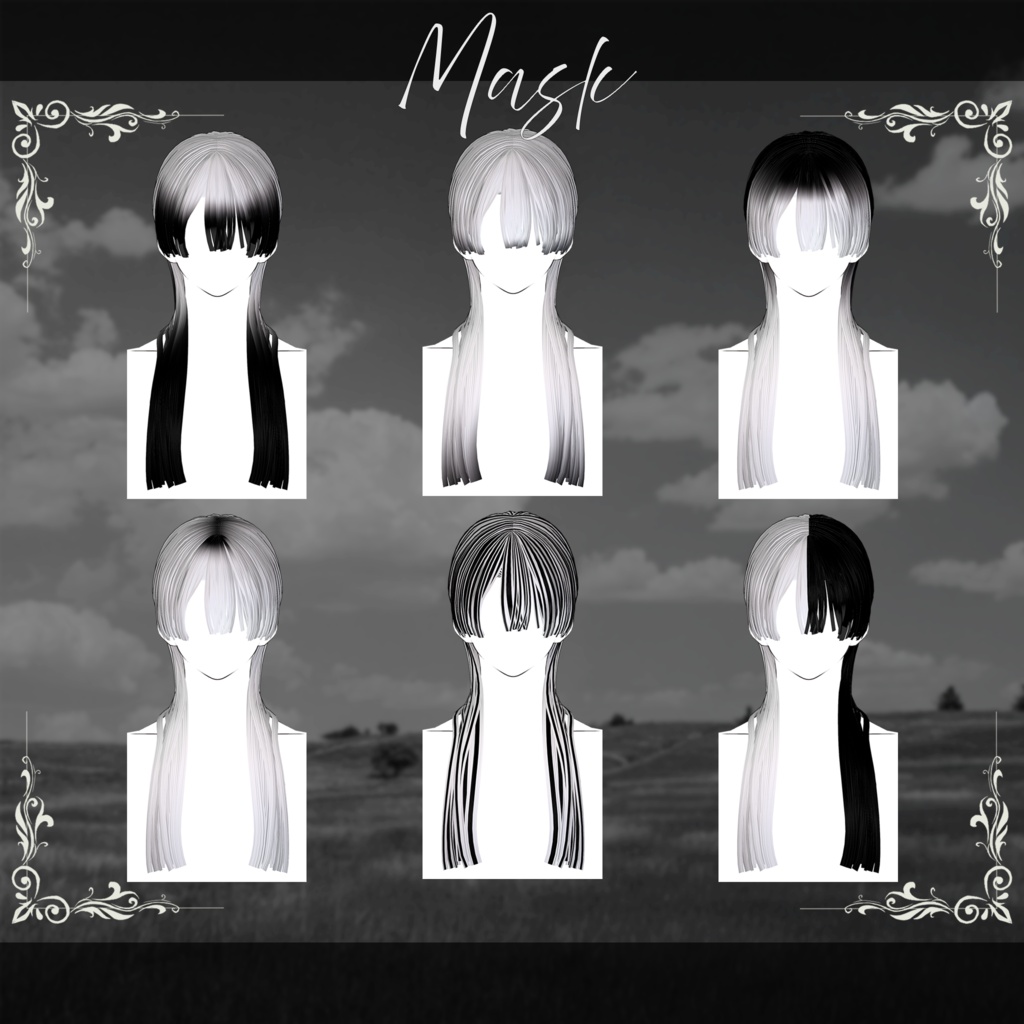 ✦Long_Bun_Hair✦