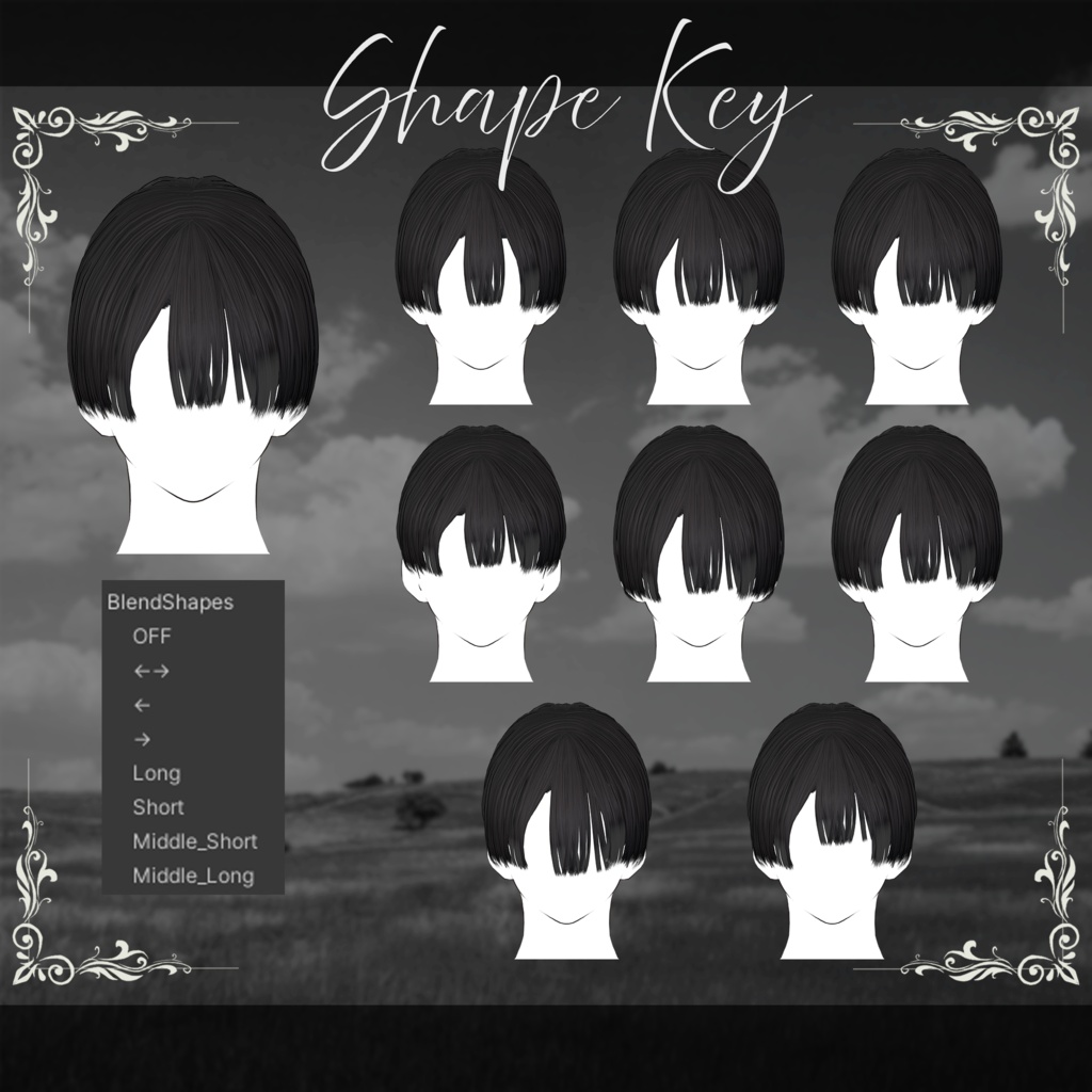 ✦Long_Bun_Hair✦