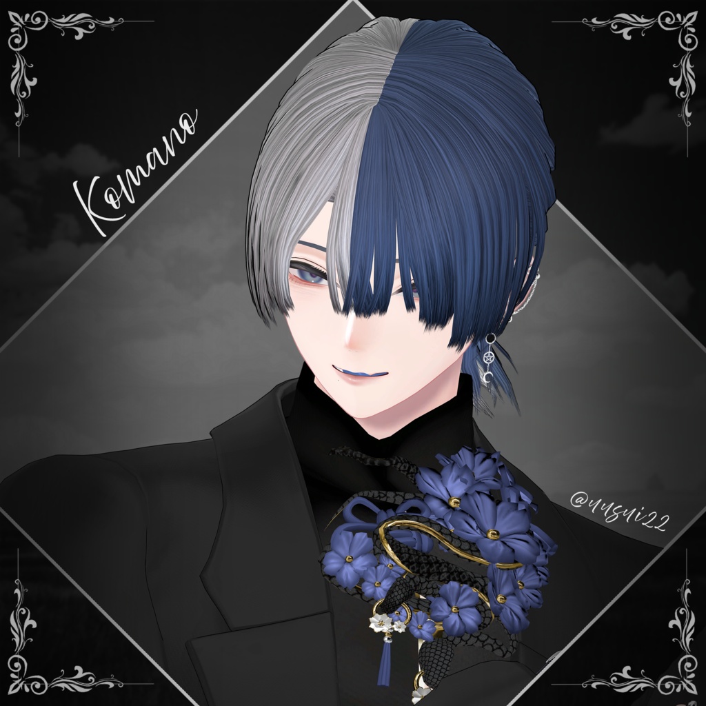 ✦Long_Bun_Hair✦