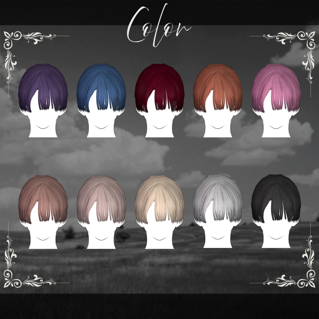 ✦Long_Bun_Hair✦