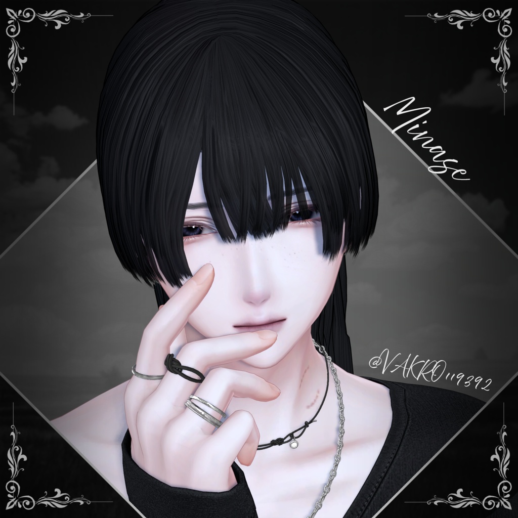 ✦Long_Bun_Hair✦