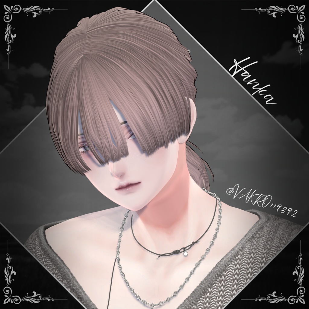 ✦Long_Bun_Hair✦