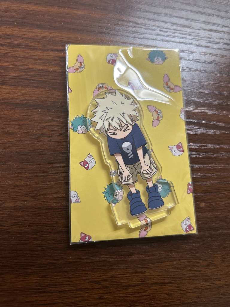 ぼくらがきた！ミニアクリルスタンド かつきver