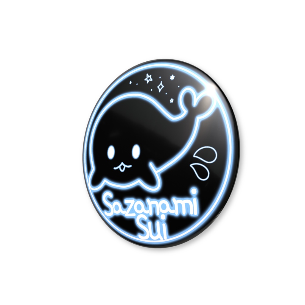 漣 すいのシンボルマーク缶バッジ