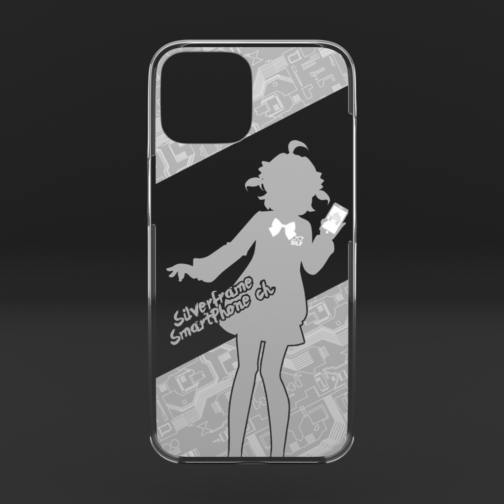 iPhone16シリーズ/クリアケース(グレー)