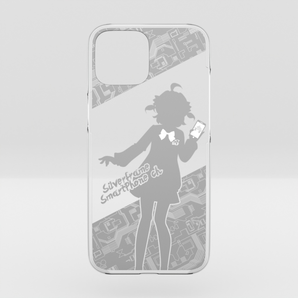 iPhone16シリーズ/クリアケース(グレー)