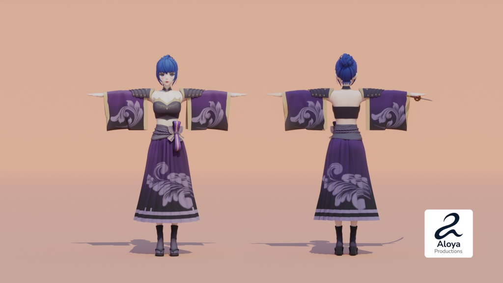 Anime Character - Female Samurai