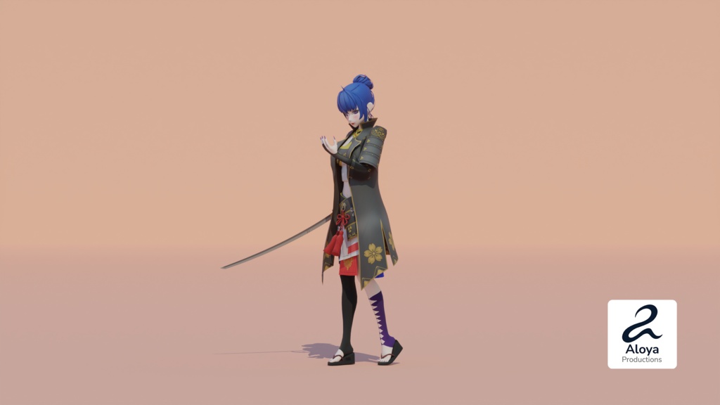 Anime Character - Female Samurai