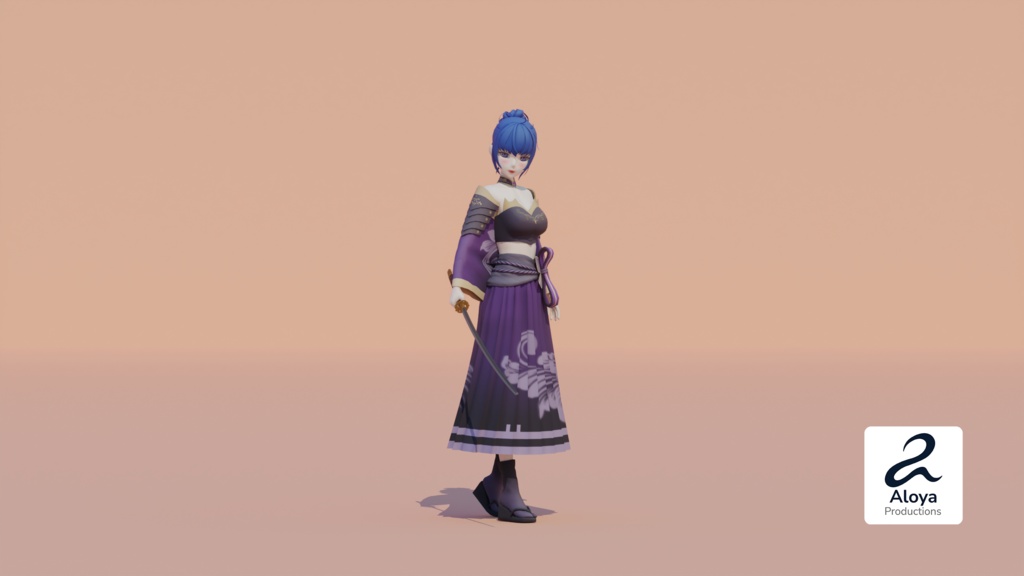 Anime Character - Female Samurai