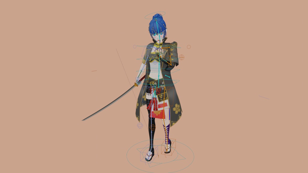 Anime Character - Female Samurai
