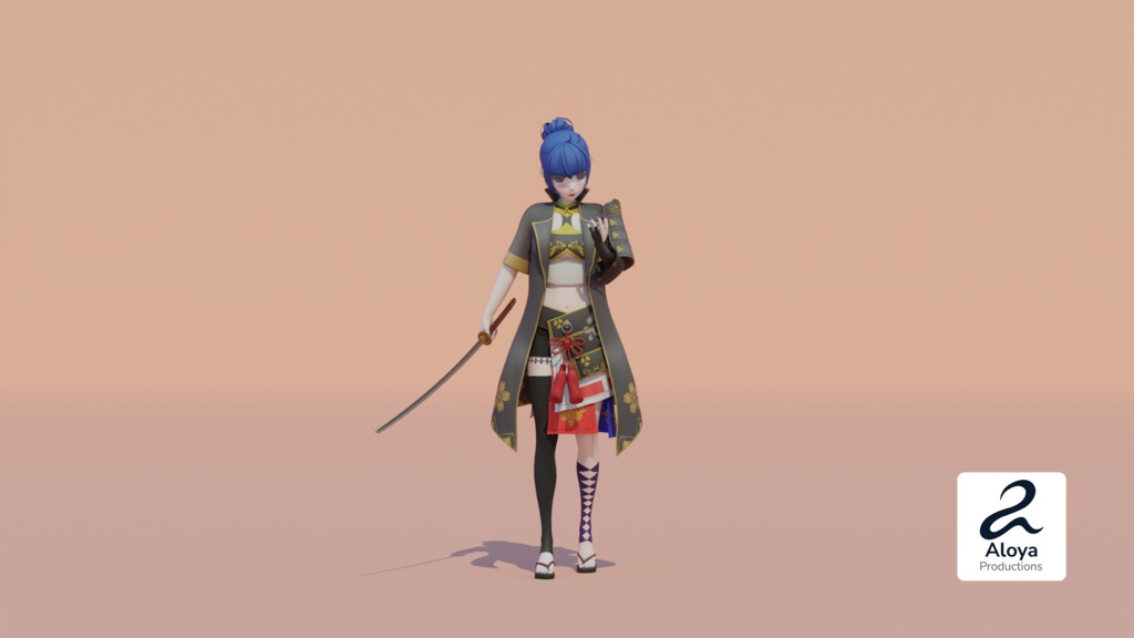 Anime Character - Female Samurai