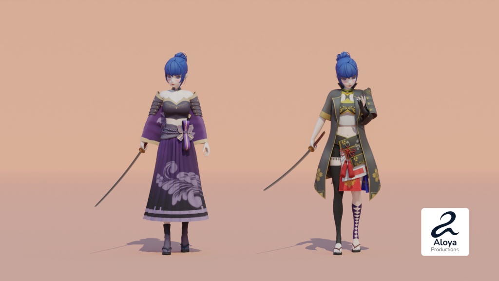Anime Character - Female Samurai