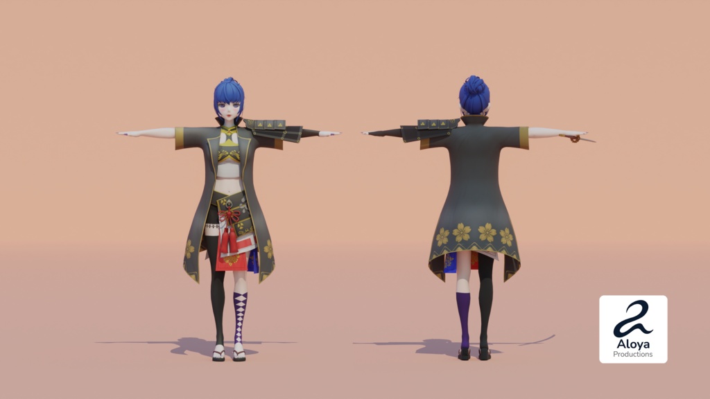 Anime Character - Female Samurai