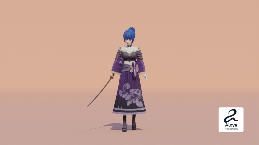 Anime Character - Female Samurai