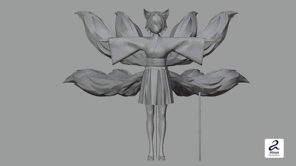 Kitsune / Fox Girl | Anime Character
