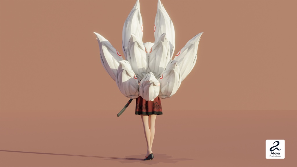 Kitsune / Fox Girl | Anime Character