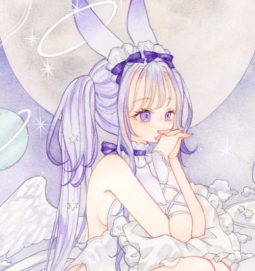 オリジナル イラスト原画 【Starwish】