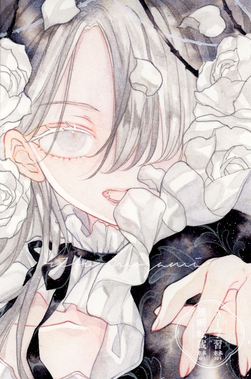 オリジナル イラスト原画 【沈黙の咆哮】