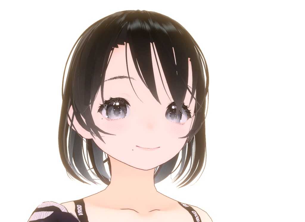 【Vroid】Black Eye Texture 目玉テクスチャー