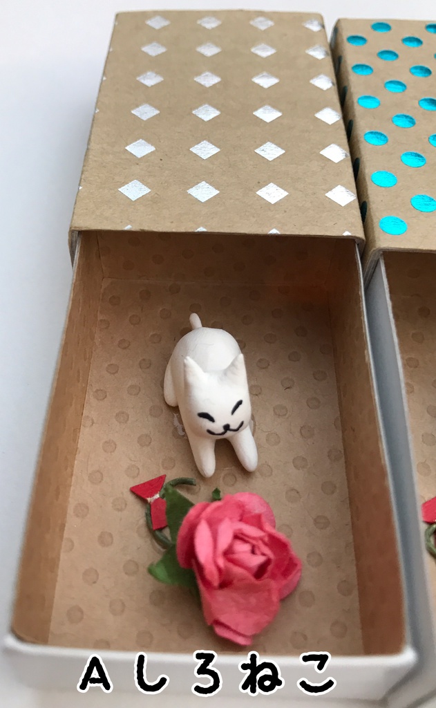 ネコさん Thank You Box (花)