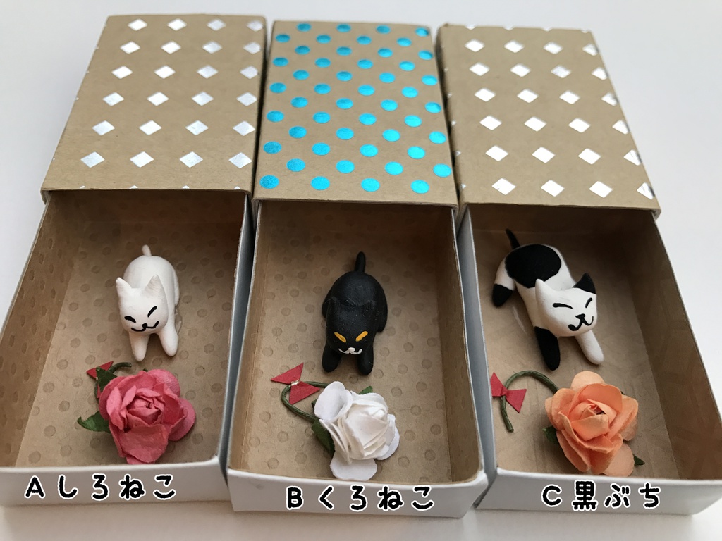 ネコさん　Thank You Box （花）