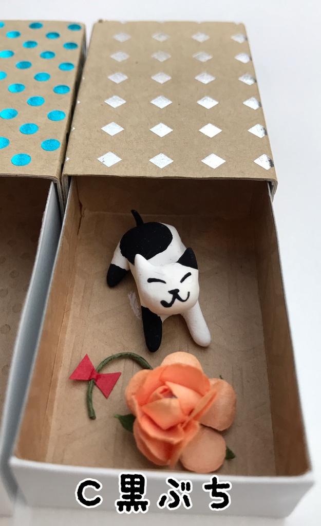 ネコさん Thank You Box (花)