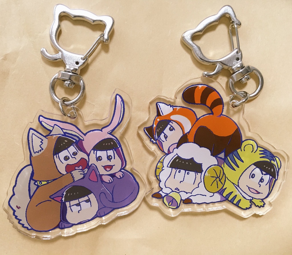けも松さんアクキー