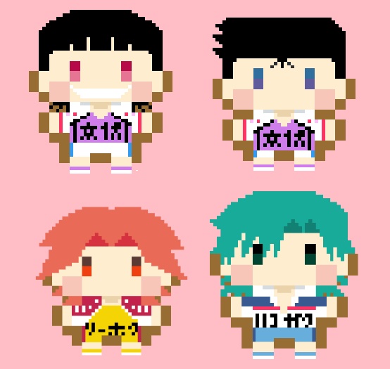 御/堂/筋/翔、石/垣/光/太/郎、鏑/木/一/差、銅/橋/正/清【とらのあなマルシェアバター】