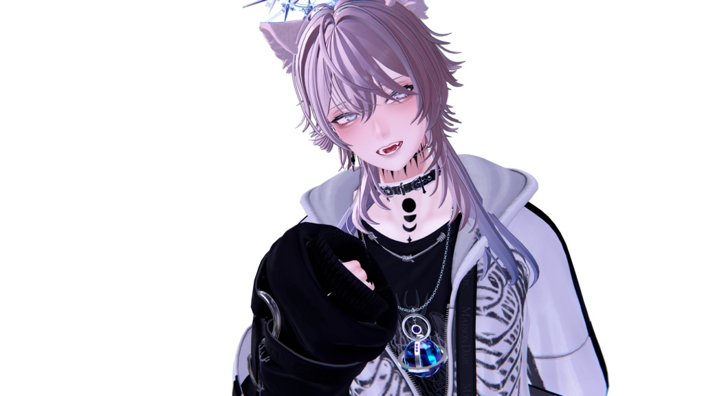 【PB設定済み】N_001 OrbNecklace【VRChat】