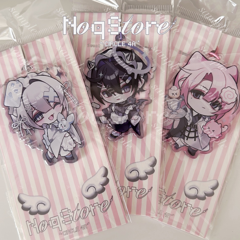 【C152 】: ドーミングアクキー(両面印刷)