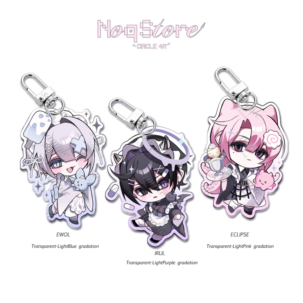 【C152 】: ドーミングアクキー(両面印刷)