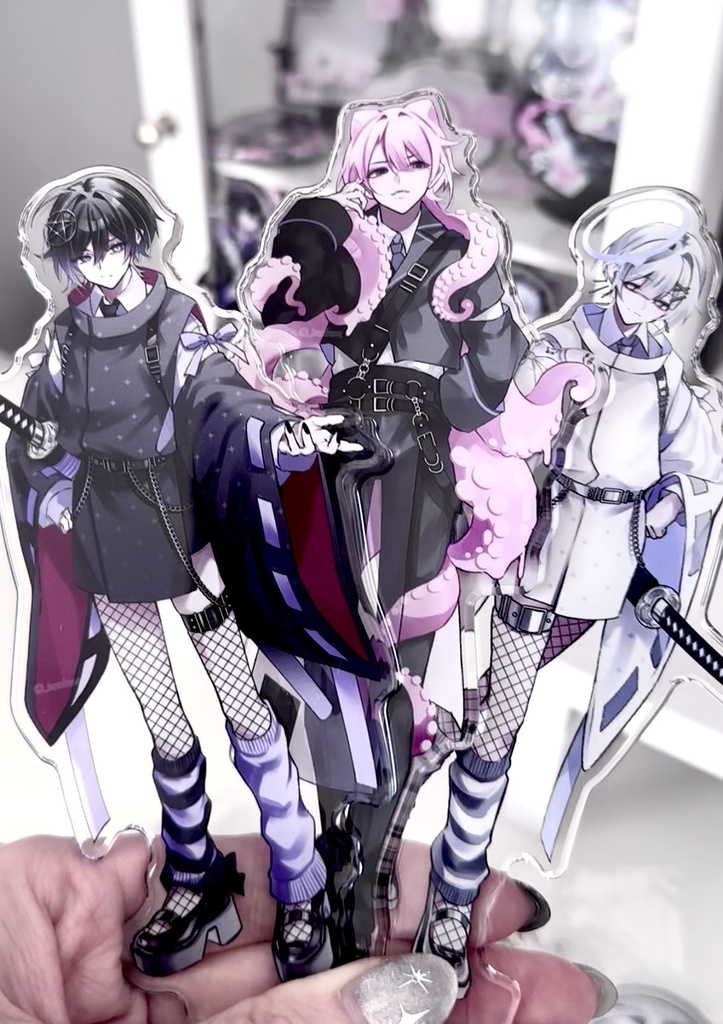 【2/14販売開始】ニス盛りアクリルスタンド