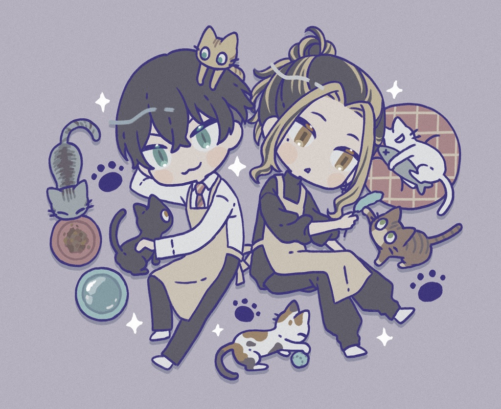 とらふゆ猫アクキー