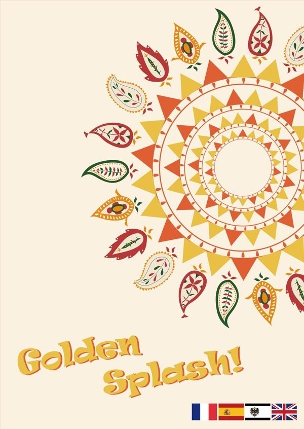 【ヘタリア/悪友とまゆげ】Golden Splash!