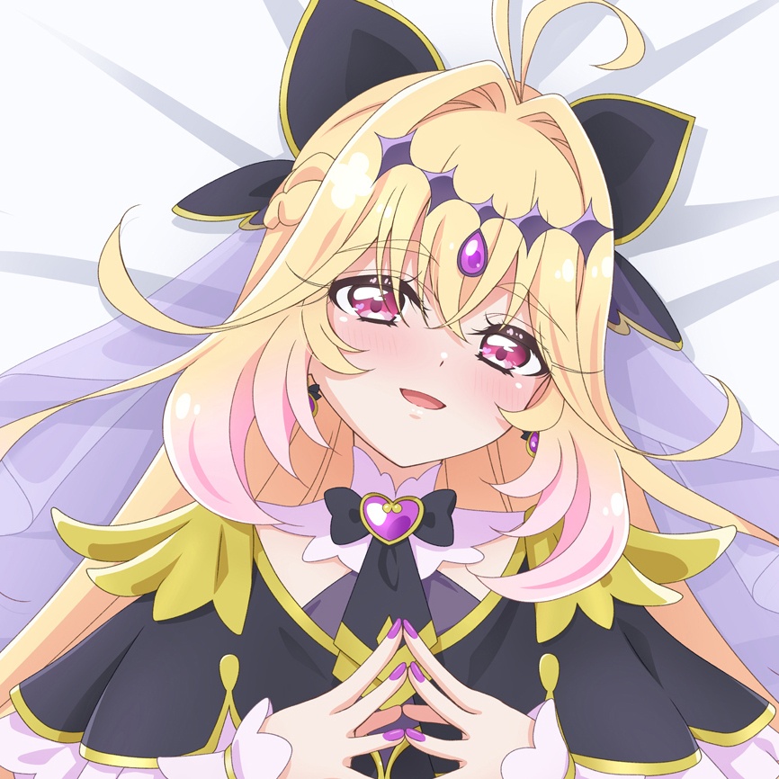 森亜るるかちゃん(キュアアルカナ・シャドウ)抱き枕カバー