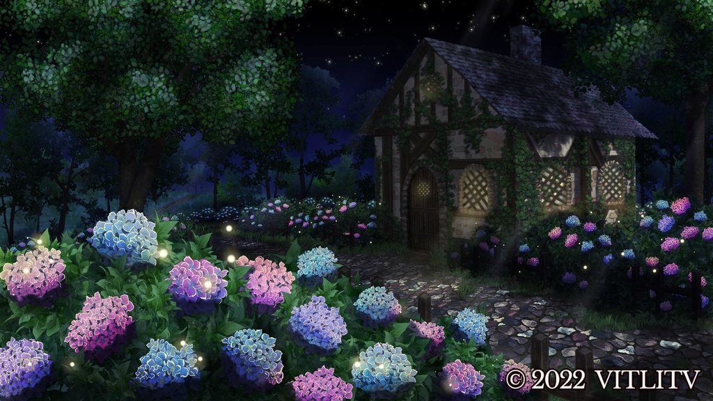 背景「ファンタジーハウス」6つのバリエーション/ BG "Fantasy house"