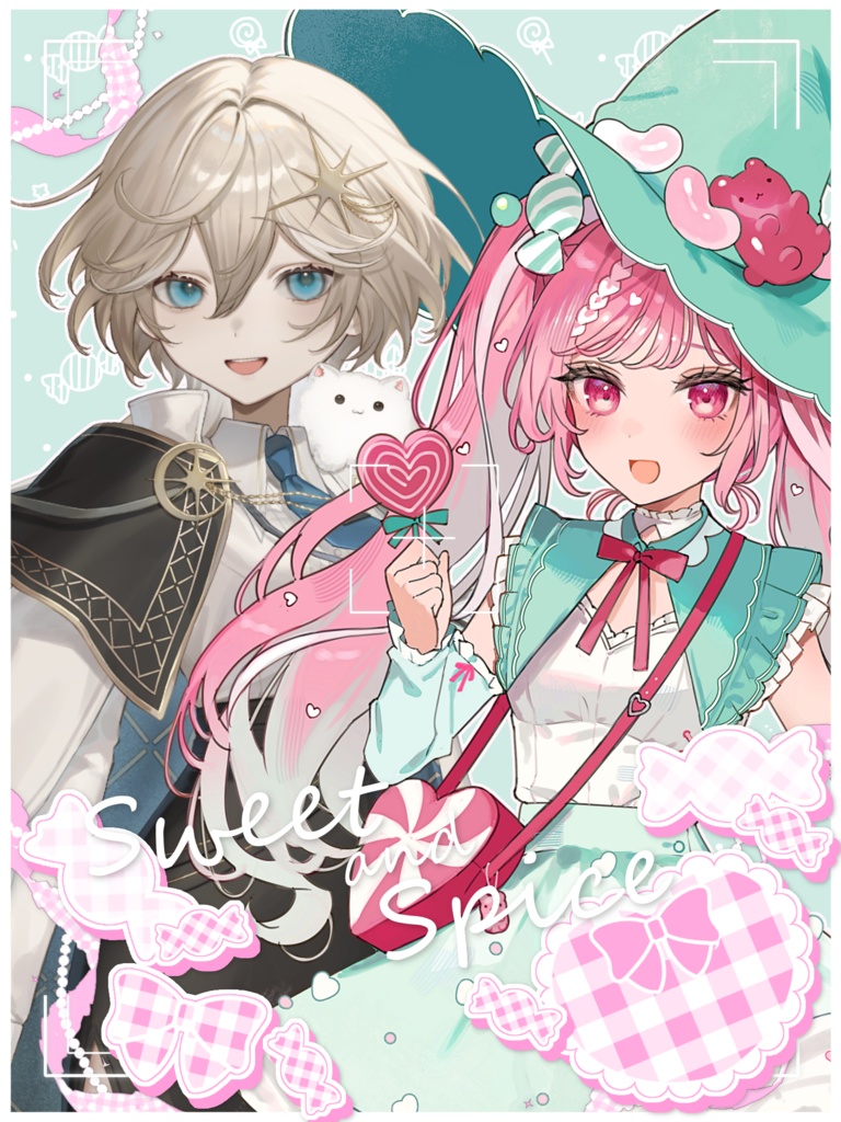 ［全8種］Sweet ＆ Spice♥ #イメカラてぇてぇ 素材