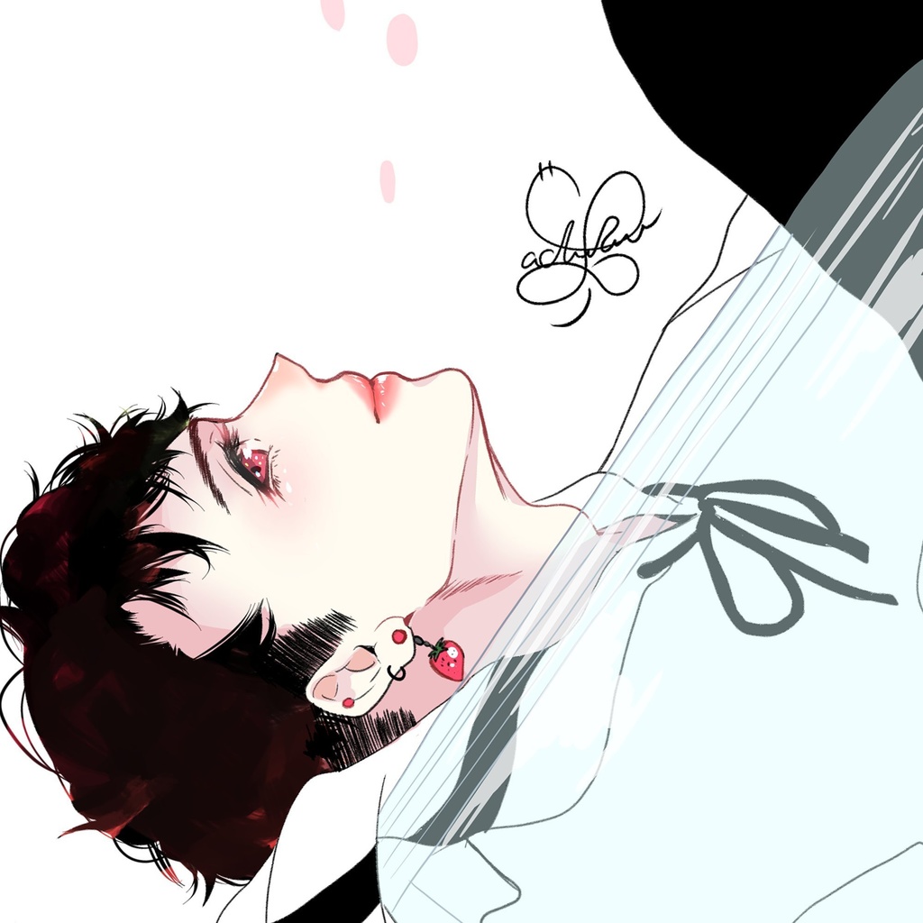 瓶詰め黒髪男子