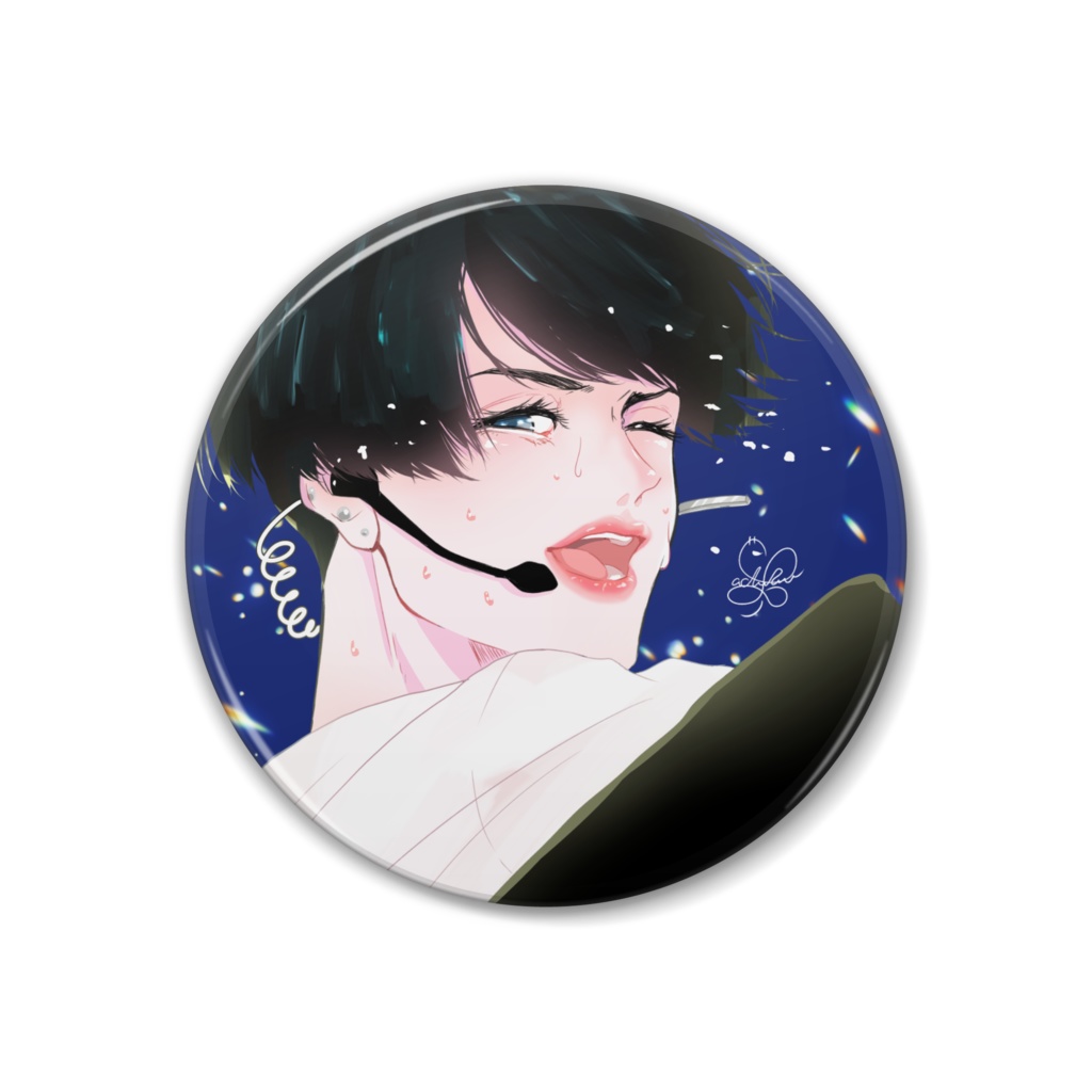 アイドル黒髪男子