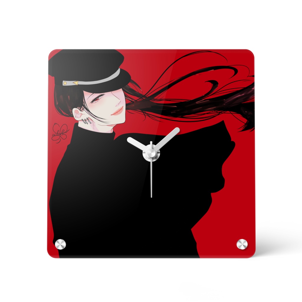学帽と黒髪男子