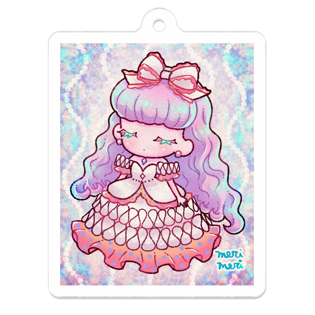 スリーピングドールガール💤アクリルキーホルダー